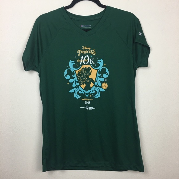 Champion Tops - Champion Disney Princess Enchanted 10k run shirt